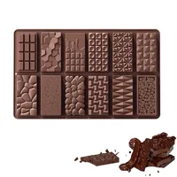 1Stk Schokoladenform Silikon Schokoladentafel Form Pralinenförmchen Extra Tief Schokolade Form für Schokolade Praline Süßigkeiten