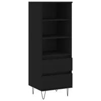 Tablica wysoka czarna 40x36x110 cm materiał drewnopochodny