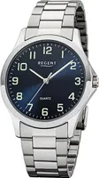 Regent Metall Herren Uhr 1152406 Armband-Uhr silber Metallarmband D2UR1152406