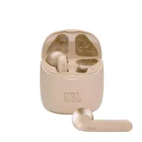 JBL T225BT TWS Słuchawki douszne Bluetooth Prawdziwie bezprzewodowe słuchawki douszne Bezprzewodowe, kolor: złoty