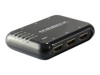 Equip Switch 5-fach HDMI 1.4 DVI1.0 CTS 1.4 3D 4Kx2K schwa