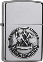 ZIPPO ® Feuerzeug 2006328 Carpenter Emblem Zimmermann Handwerkszeichen Handwerk Beruf