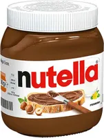 Nutella, Aufstrich fürs Brot Haselnuss Nougat Creme schokoladig 750 Gramm 1 Stück