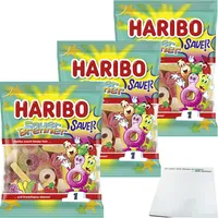 Haribo Pico-Balla 3er Pack (3x160g Packung) + usy Block