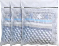 OKWISH 3x Wäschesack Wäschenetz Wäschebeutel Wäschenetze Waschmaschine Netz Sack Set 50x60cm