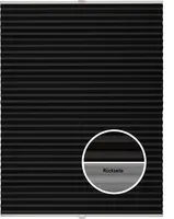 Plissee Thermo Klemmfix ohne Bohren Farbe: Schwarz, Größe: 45x130 cm