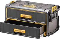 DeWALT TOUGHSYSTEM 2.0 Schubladeneinheit, tiefe Schublade, stapelbar, Werkzeugbox, kompatibel mit TOUGHSYSTEM 1.0