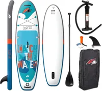 F2  Stand Up Paddling Board Surfer Kid SUP  9,2 Weiß/Blau 2024
