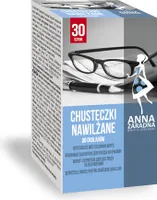 ANNA Zaradna Vlhčené obrúsky na okuliare 30