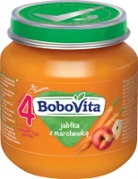Bobovita jablká a mrkva po 4 mesiacoch 125 G