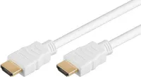 HDMI A-Stecker/HDMI A-Stecker verg. HEAC weiß 3m