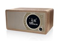 Digitálne rádio Sharp DR-450, DAB / DAB+ / FM rádio / Bluetooth, 6 W v braun