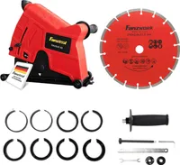 FANZTOOL universal Absaughaube für Winkelschleifer mit 230mm Trennscheiben
