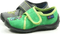 Rohde 2146 Boogy Jungen Schuhe Kinder Hausschuhe, Größe:26 EU, Farbe:Grün