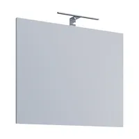 VCM kúpeľňové zrkadlo nástenné zrkadlo závesné zrkadlo zrkadlo kúpeľňa Badinos 40 x 60 cm