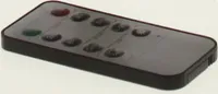 Set 4-teilig - LED Stabkerze - Echtwachs/Kunststoff/LED - H. 24.5 cm - m. Fernbedienung