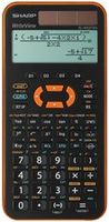 SHARP Schulrechner EL-W531 XG Farbe: orange