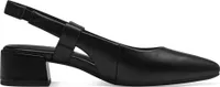 MARCO TOZZI Damen Slingpumps Blockabsatz Fersenriemen 2-29505-42, Größe:38 EU, Farbe:Schwarz