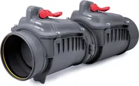 160mm polypropylenový zpětný ventil s dvojitou klapkou zpětné vody