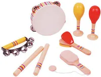 Mein Erstes Instrumenten Set, Musikinstrumente, Spielzeug von Lelin 8 teilig, L21003