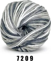 YarnArt Jeans Crazy (50g/160m) 7209 grautöne