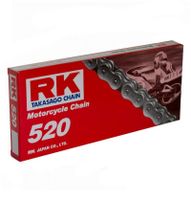 RK Kette 520 Teilung 118 Glieder stahlfarben mit Clipschloss
