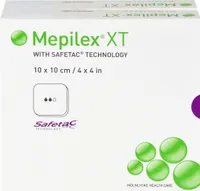 Mepilex XT 10 x 10 cm Schaumverband, 10 St. Wundauflagen