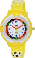 QBOS Kinder-Uhr Silikon Fußball Lernuhr Analog Quarz 4500022
