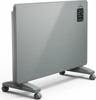 Klarstein Bansin Smart Konvektor-Heizung, 1500 W, Wandmontage/Freistehend, App-Steuerung, Energieeffizient, Überhitzungs- und Frostschutz, Kindersicherung, Led-Anzeige, Elektroheizung für 30 m²