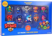 Brawl Stars 12 Sammelfiguren Deluxe-Set Fensterbox (Serie 1)
