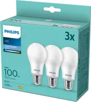 Sada 3x LED žárovka 100W A67 E27 CDL FR ND 3PF/6 DISC