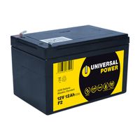 Universal Power AGM UPS12-12 F2 12V 12Ah AGM Batterie USV Akku wartungsfrei Anschluss F2
