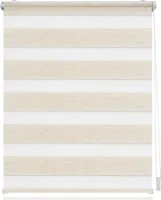 Lichtblick Duo Rollo Klemmfix, ohne Bohren Natur, 90 cm, 90 cm x 150 cm (B x L) KDR.090.150.20
