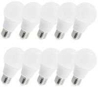 10x LED Leuchtmittel E27 Sockel 9W Glühbirnen Set Lampe Birne | warmweiß | 800 lm |10 Stück | Glühbirne