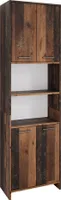 Vicco Badschrank Maris, 56.1 x 190 cm, Eiche rustikal