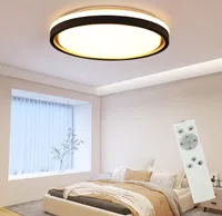 ZMH Deckenlampe LED Deckenleuchte Dimmbar Wohnzimmer mit Fernbedienung