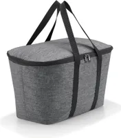 reisenthel chladicí taška, Chladicí taška, Izolovaná taška, Pikniková taška, Nákupní taška, Termo taška, Polyesterová tkanina, Twist Silver, 20 L, UH7052