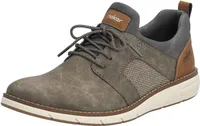 Rieker Herren Schnürschuh Schlupfschuh sportlich Sock Sneaker 11351, Größe:46 EU, Farbe:Braun