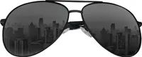 Sonnenbrillen Pilotenbrille-Herren-Damen-Polarisiert Fliegerbrille Premium Metallrahmen Piloten Sonnenbrillen Uni mit UV400 Schutz Vintage Fahrerbrille