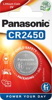 Panasonic - CR2450 - 3 Volt 620mAh Lithium