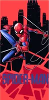 Spider-Man Badetuch Strandtuch - Marvel Strandlaken 70 x 140 cm aus Baumwolle