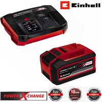 Einhell Starter Kit 4-6 Ah Akku 18V und Boostcharger 6 A 60 min Ladezeit 18 V