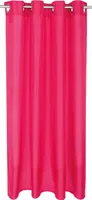 Gardine Alessia blickdicht mit Ösen ( 4cm ), Maße: 140x175cm, Farbe: Rosa
