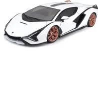 Bburago 1:18 TOP Lamborghini Sián FKP 37 Biela/čierna