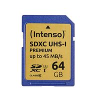Intenso 64 GB SDXC Karte UHS-I Premium