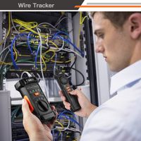 TACKLIFE Wire Tracker, Multifunktionaler RJ11 RJ45 Kabeltester, Kabeltester Leitungssucher mit NCV-Sonde für die Netzwerkkabelsortierung