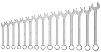 Hochwertiger Ringmaulschlüssel Satz - Gabelringschlüssel Set– 15-tlg. – FAMEX 10345-15