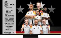 TCL QLED870 85' 4K Ultra HD Smart TV mit HDR & Dolby Vision