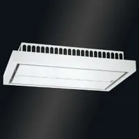 Baumann Deckenhaube Aura 90 WLK, Umluft  90cm Weiß Dunstabzugshaube EBM Motor
