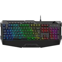 Sharkoon SKILLER SGK4, Kabelgebunden, USB, Membran Key Switch, QWERTZ, RGB-LED, Schwarz